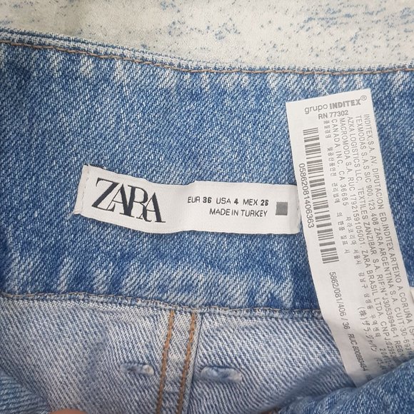 Zara | Jeans | Blue Denim Pants | Poshmark